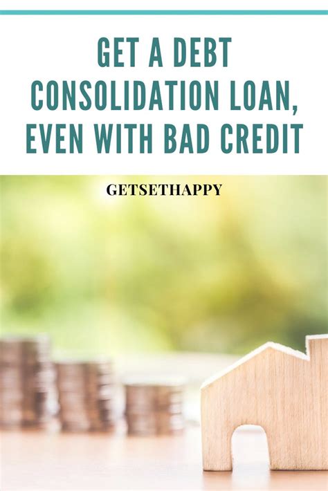 Consolidation Loan For Bad Credit Score